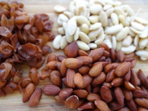 Soaked almonds are a great healthy snack to have in your fridge.
